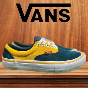 Vans | Era Pro Suede mix Duracap laced low-top skateboarding sneakers \ mens 6.5